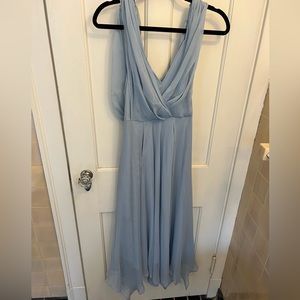 Blue Flowy ASOS Dress